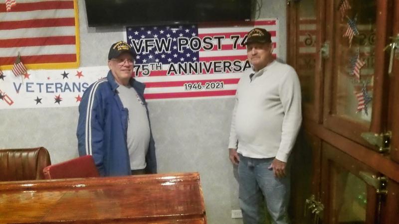 VFW Post #7446 Addidson, IL. See entry in October 2021 for more details